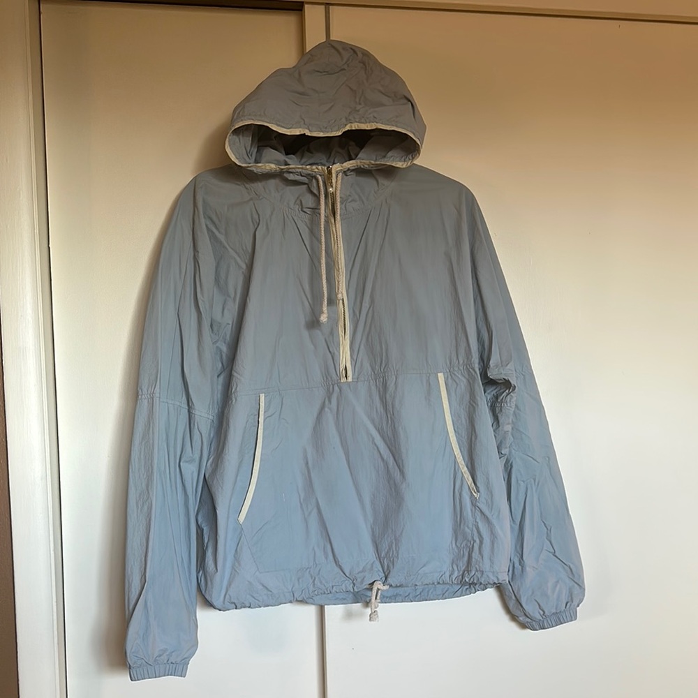 DONNI Light Blue Windbreaker Jacket